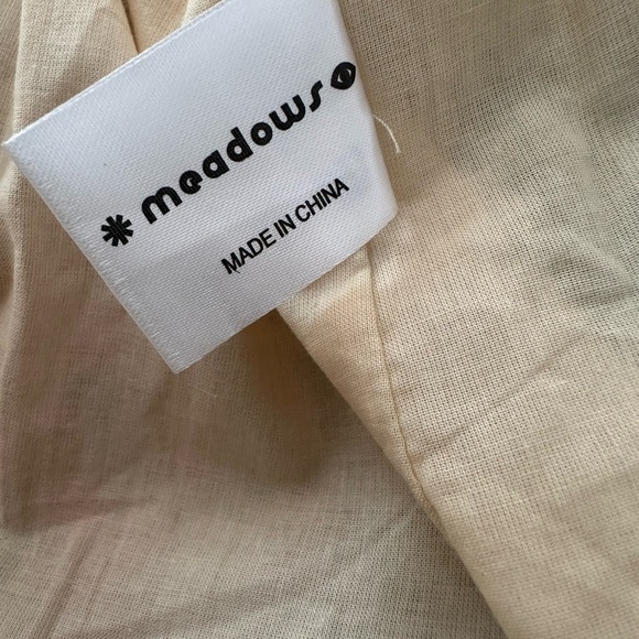 Pink and Green Long Sleeve Gown with Mock Neck - Picture 12 of 16